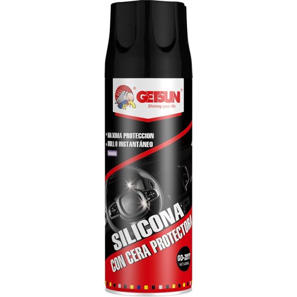 SILICONA TABLERO 450ML AUTOMOTRIZ - GETSUN