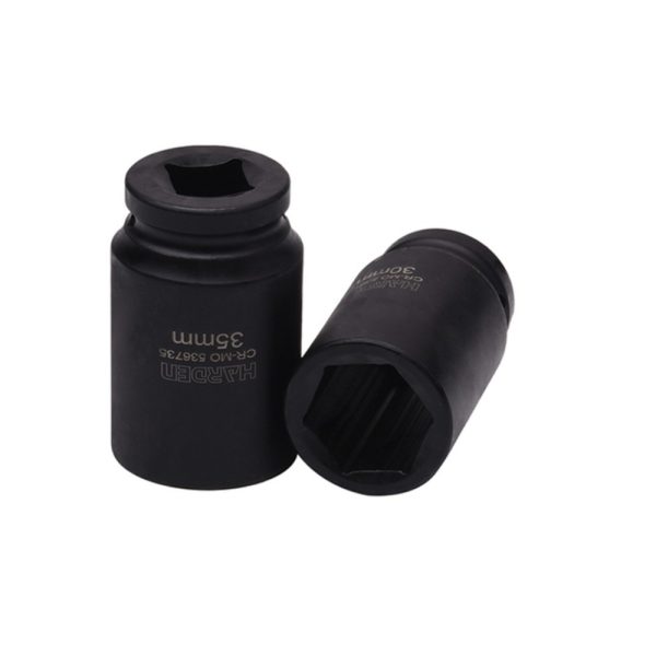 DADO DE IMPACTO HEXAGONAL LARGO 34MM TOMA 3/4 PULG - HARDEN