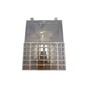 CAJA DE ALMACENAMIENTO EXTRAIBLE CON 36 COMPARTIMENTOS 27X17X4 -RQT