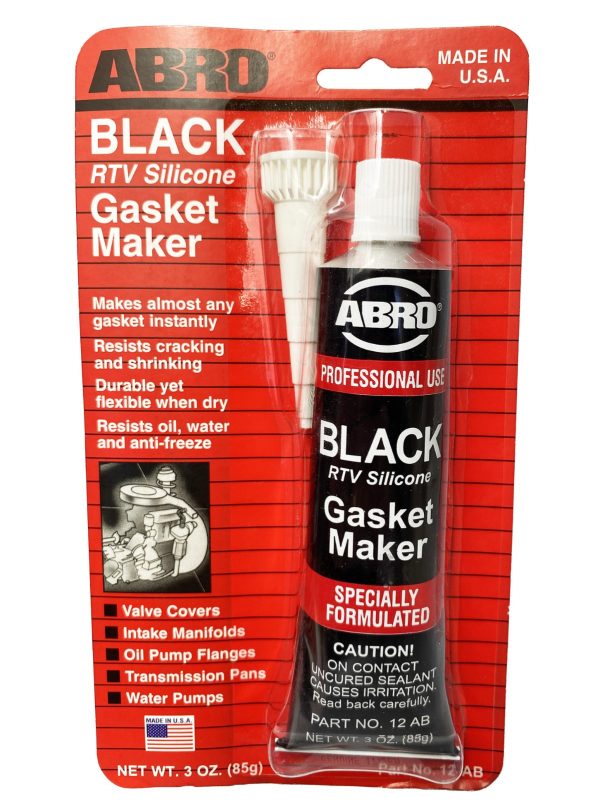 SILICONA NEGRA 260 C GASKET MAKER - ABRO