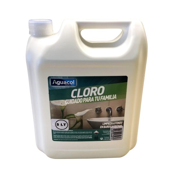 CLORO HOGAR LIQUIDO 5 LTS - AGUACOL