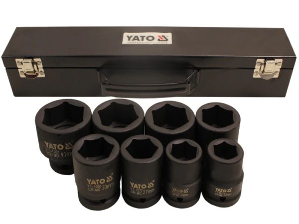 SET DADOS IMPACTO HEXAGONAL 3/4 8P YT-1115-YATO