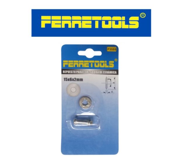 REPUESTO PARA CORTADORA DE CERAMICA 15MM - FERRETOOLS