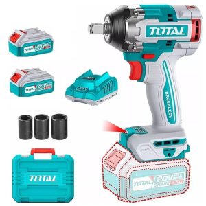 LLAVE DE IMPACTO INALÁMBRICA 1/2  500NM 20V (2 BATERÍAS 4.0AH C/CARGADOR - TOTAL
