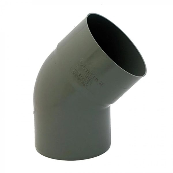 CODO PVC 75 MM X 45 GRADO SANITARIO - HFULL