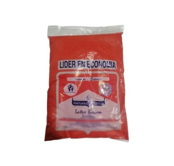 PINTURA BOLSA LATEX ACRILICO 2.8 KG ROJO - CRISOL