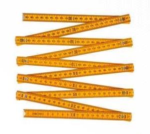 REGLA PLEGABLE MADERA 2 METROS 51214 - MI STORE