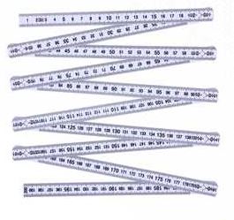 REGLA PLEGABLE PLASTICA 2 METROS 51213 - MI STORE