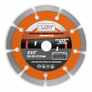 DISCO DIAMANTADO SEGMENTADO 4.5 PULG. - FLOVI