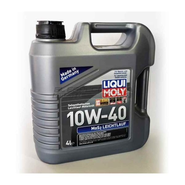 ACEITE 10W-40 MOS2 LEICHTLAUF 4 LITROS - LIQUI MOLY