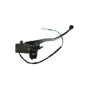 MANILLAR COMPLETO CON BOMBA TIPO YAMAHA 125 CON CABLES NEGRA - BRM