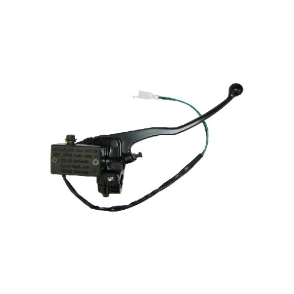 MANILLAR COMPLETO CON BOMBA TIPO YAMAHA 125 CON CABLES NEGRA - BRM
