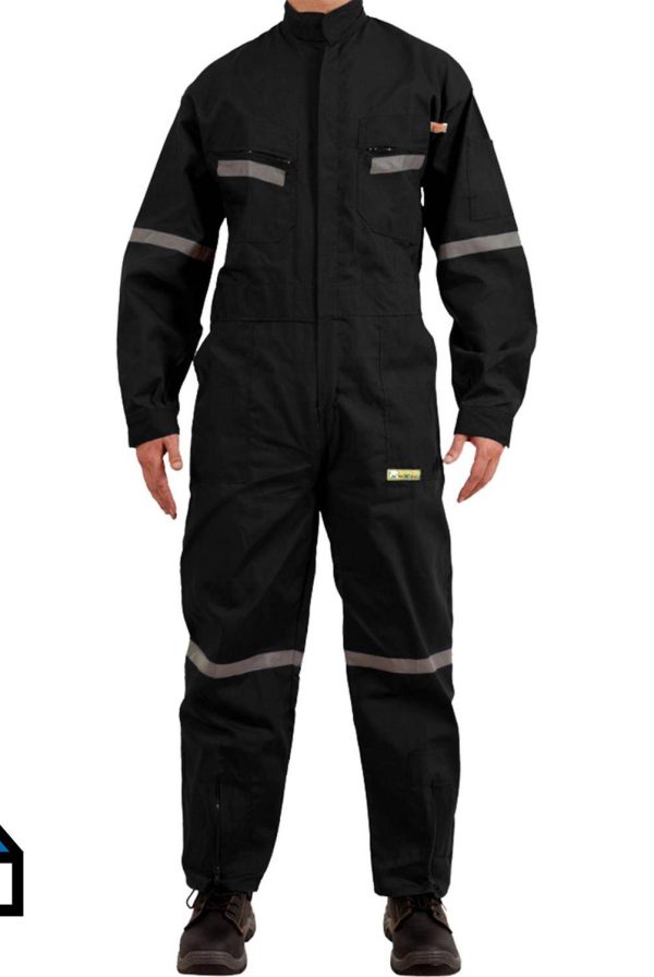 OVEROL POPLIN NEGRO TALLA XL - BUONO