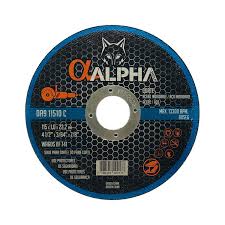 DISCO DE CORTE 4 1/2 X 1.0 EXTRA FINO - ALPHA PRO