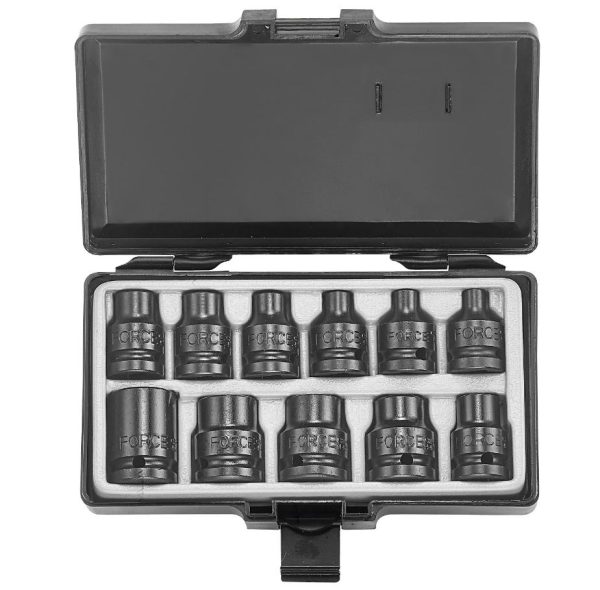 JGO. DADOS TORX HEMBRA E6-E24 IMPACTO (4117) - FORCE