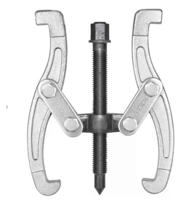 EXTRACTOR 2 PATAS MORDAZAS POLEAS Y RODAMIENTOS 4 PULG. - JADEVER