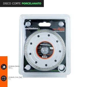 DISCO CORTE PORCELANATO 4 1/2 X 1.2MM DEP 10115 - GLADIATOR