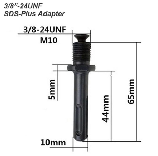 ADAPTADOR CONVERTIDOR P/MANDRIL TALADRO SDS - GENERICO