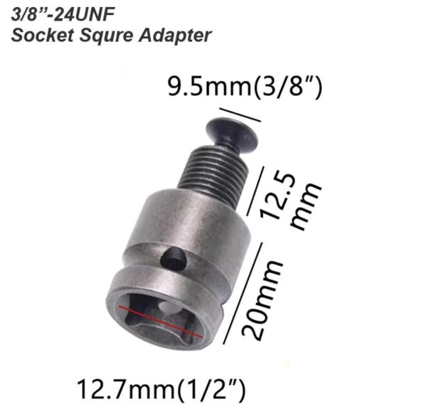 ADAPTADOR CONVERTIDOR P/MANDRIL PISTOLA IMPACTO - GENERICO