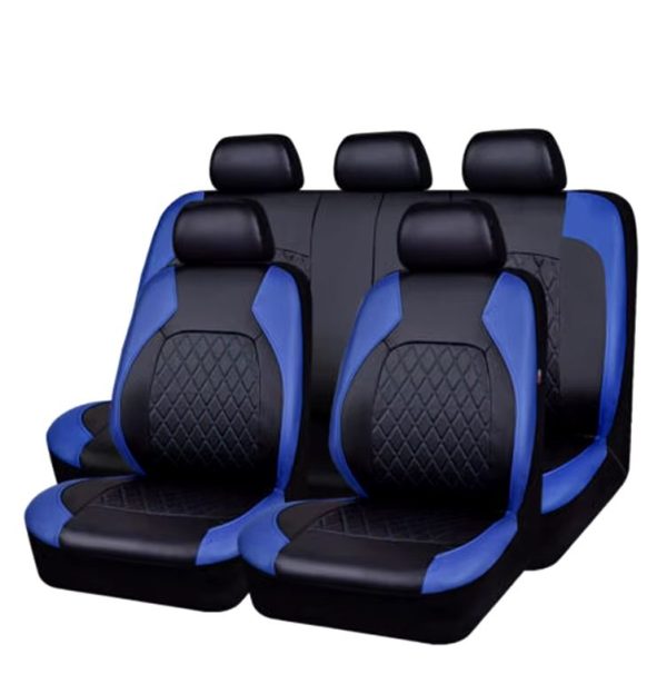 CUBRE ASIENTO SET 13 PIEZAS AZUL - GENERICO