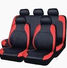 CUBRE ASIENTO SET 13 PIEZAS ROJO - GENERICO