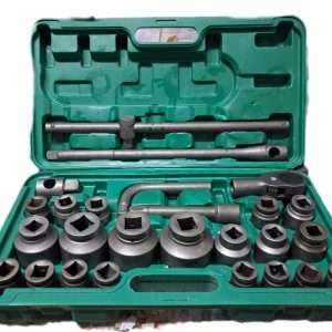JUEGO SET DADOS 3/4 - 1 PULG. 21-65MM 26PCS - GENERICO