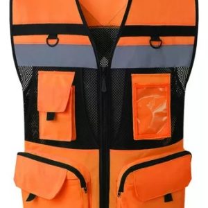 CHALECO GEOLOGO MINERO NARANJO MINERO T/XL - GENERICO