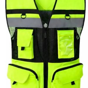 CHALECO GEOLOGO MINERO FLUORECENTE MINERO T/M - GENERICO