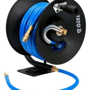 CARRETE MANGUERA DE AIRE 15MT RETRACTIL YT-24240 - YATO