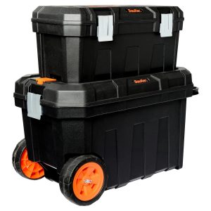 CARRO PORTA HERRAMIENTAS 2 EN 1 30X35X60CM - BAUKER